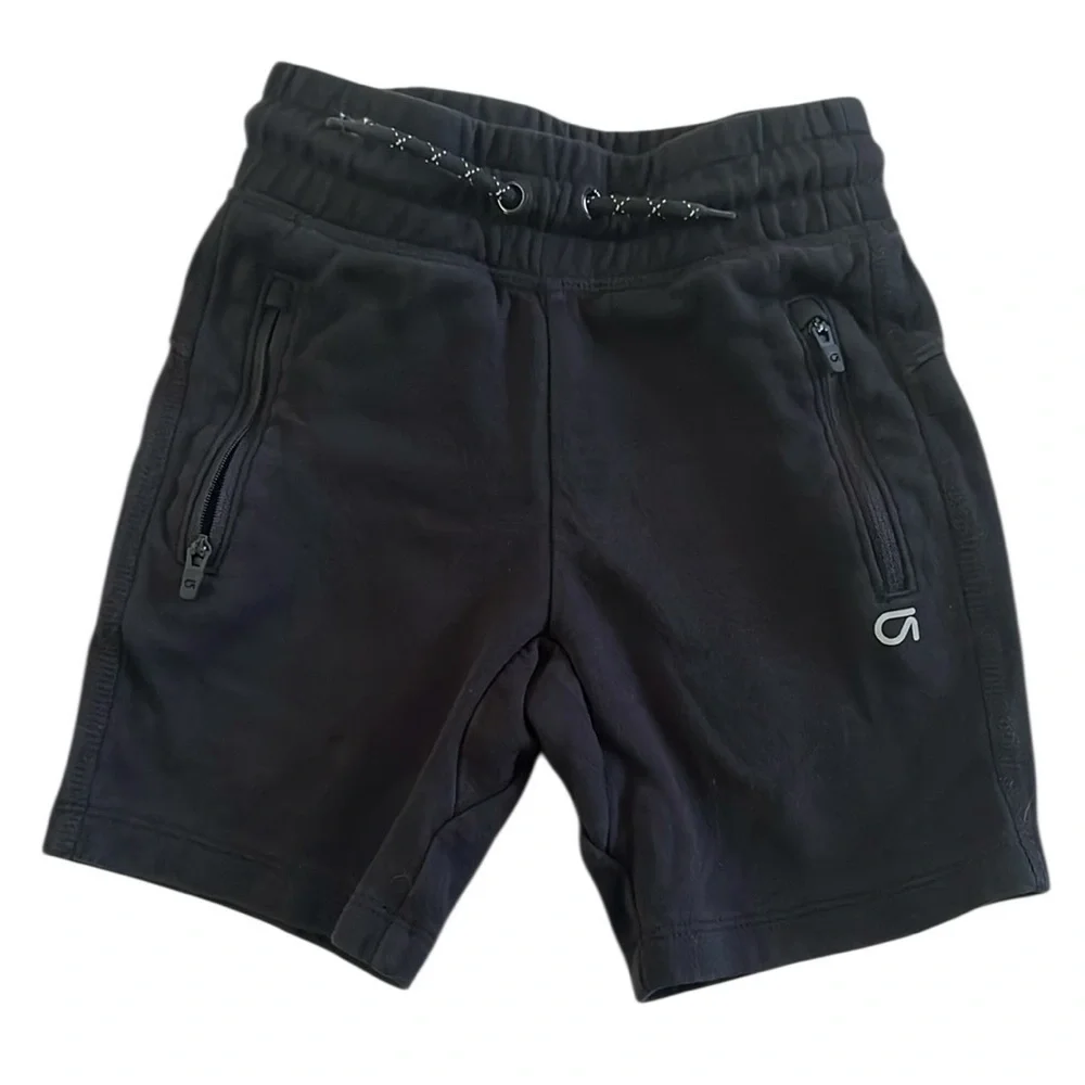 GapFit Boys Black Athletic Shorts